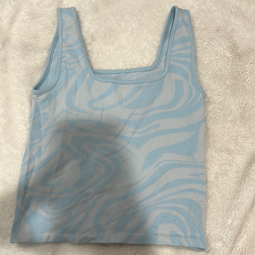 Striped Blue Tank